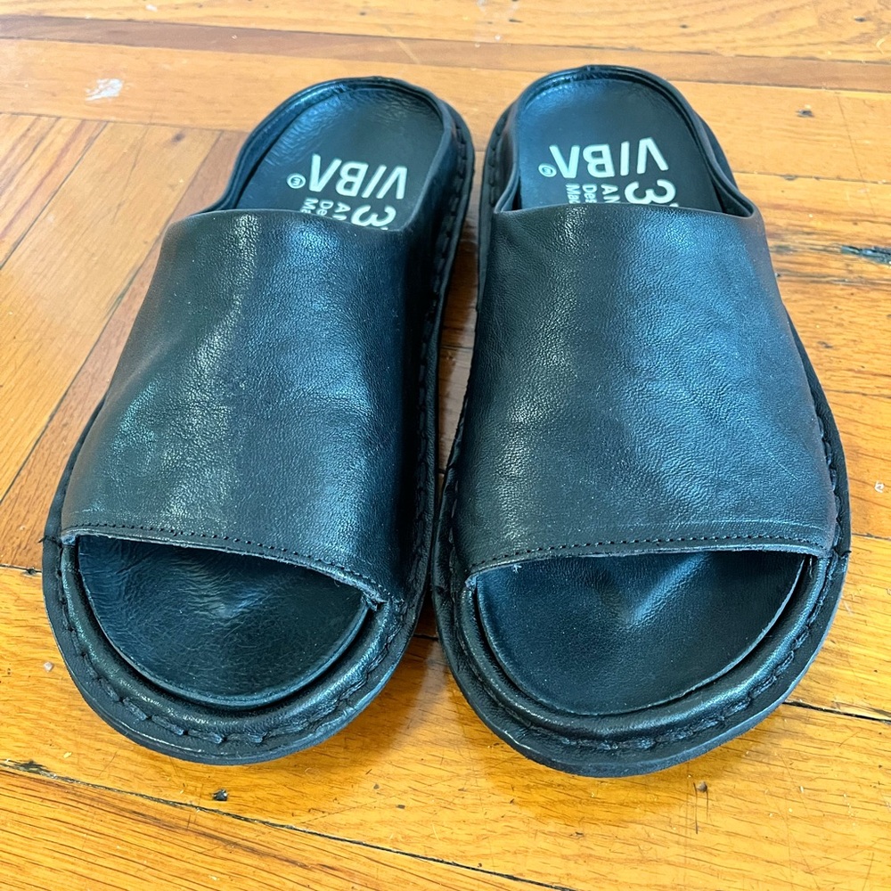 viba saint tropez leather sandals